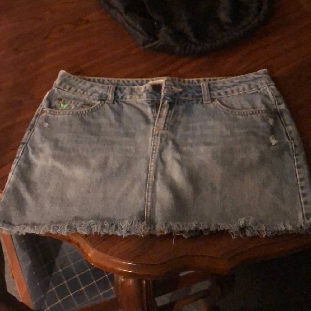 Aeropostale distressed  Jean skirt